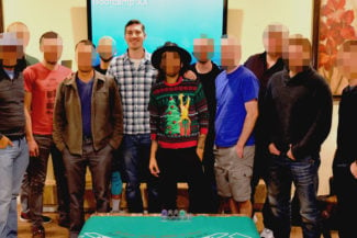 Blackjack training bootcamp group photo