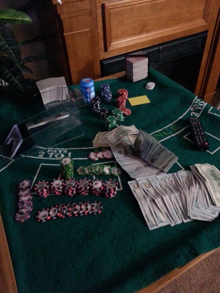 blackjack home setup