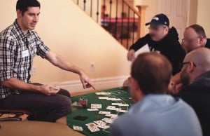 Colin Dealing Blackjack at Bootcamp