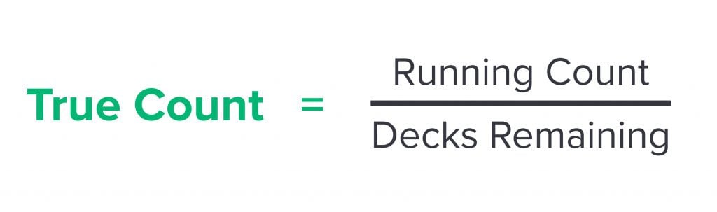 True Count Conversion