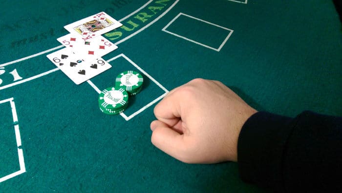 Blackjack double down: What does it mean and when should I do it?