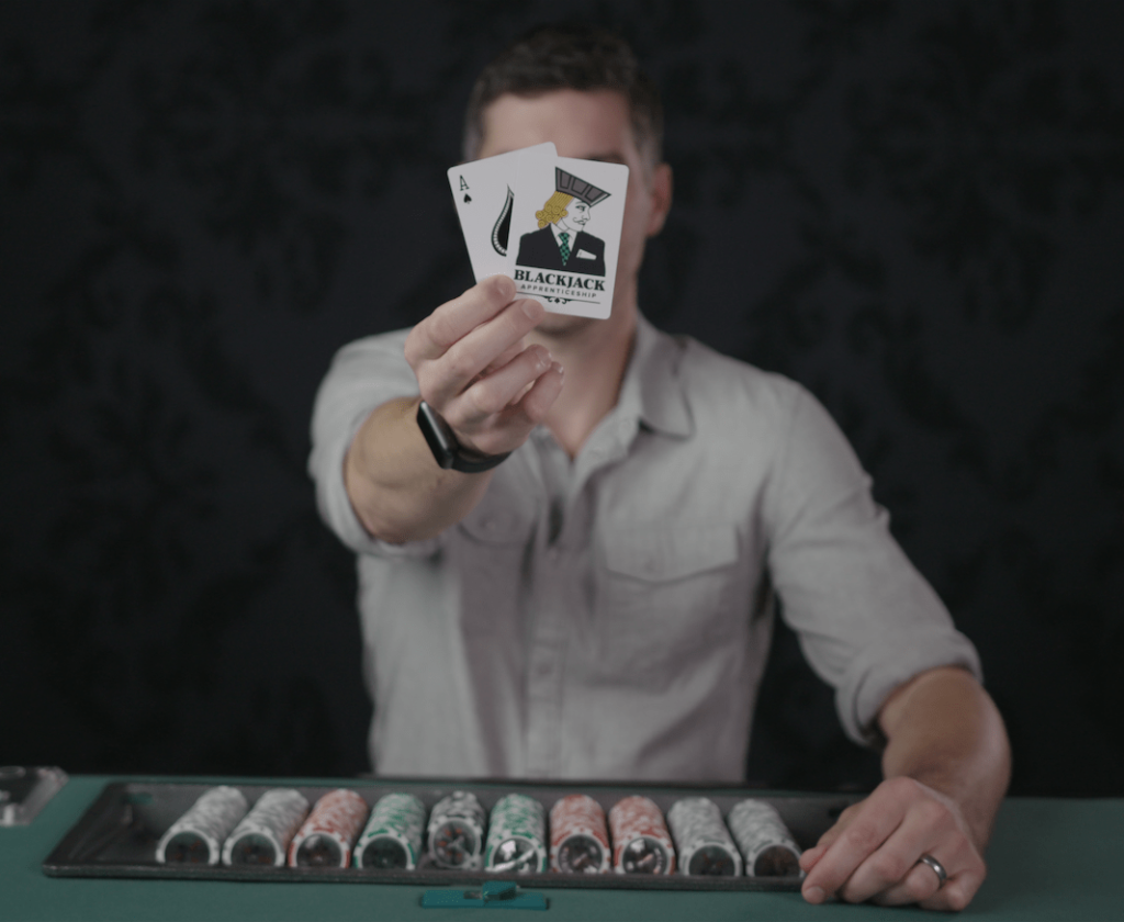 Colin Jones Blackjack Cards Covering Face