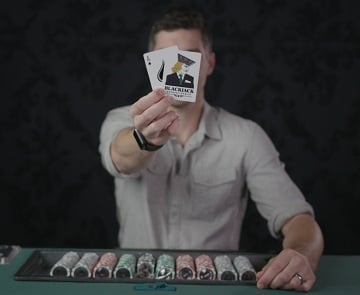 Colin-Blackjack Kartu Colin Jones Blackjack Menutupi Wajah