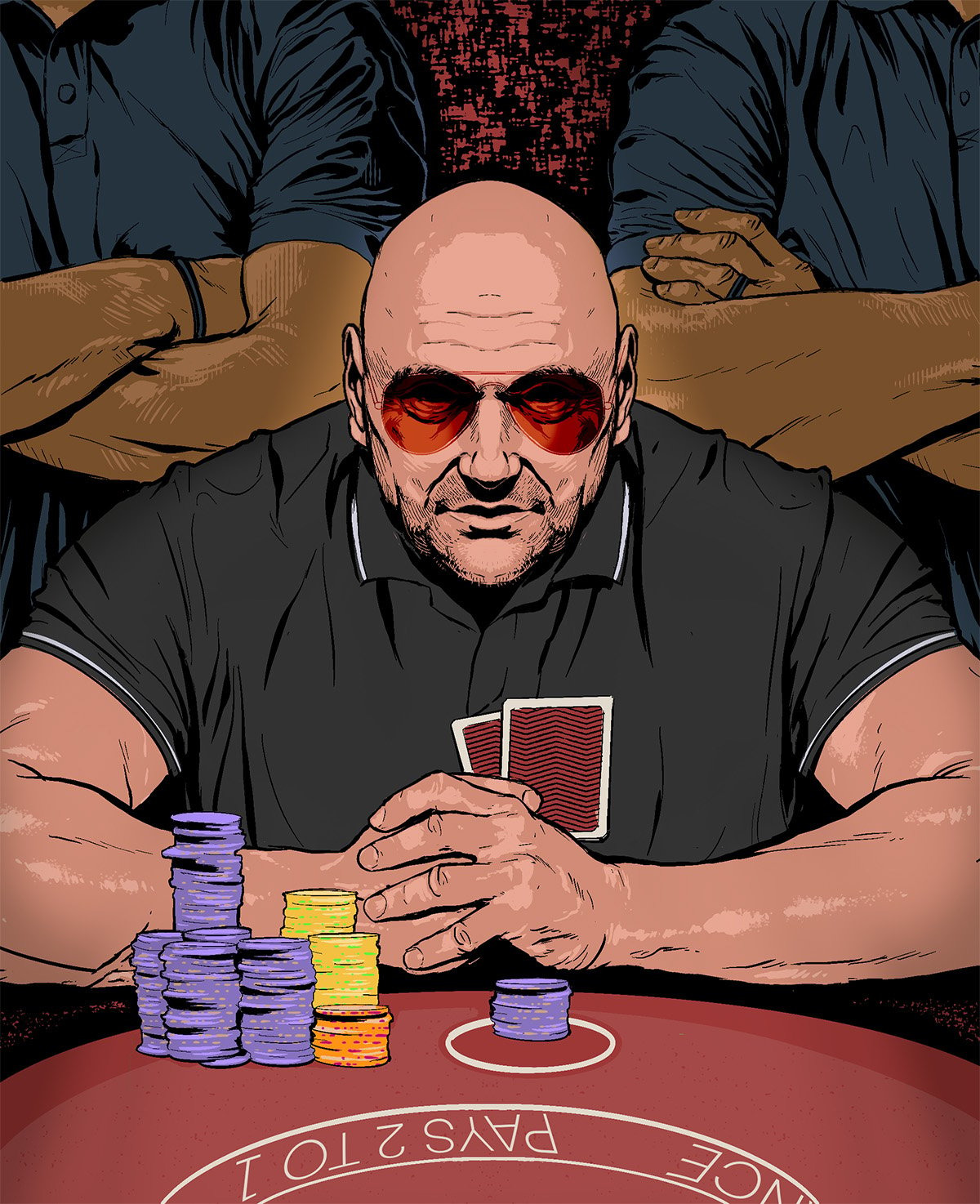 Dana White Playing Blackjack