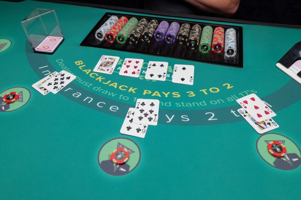 Carrying the count in blackjack